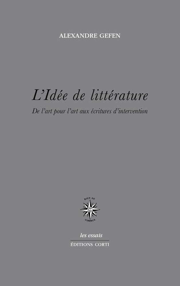 L'idée de littérature
