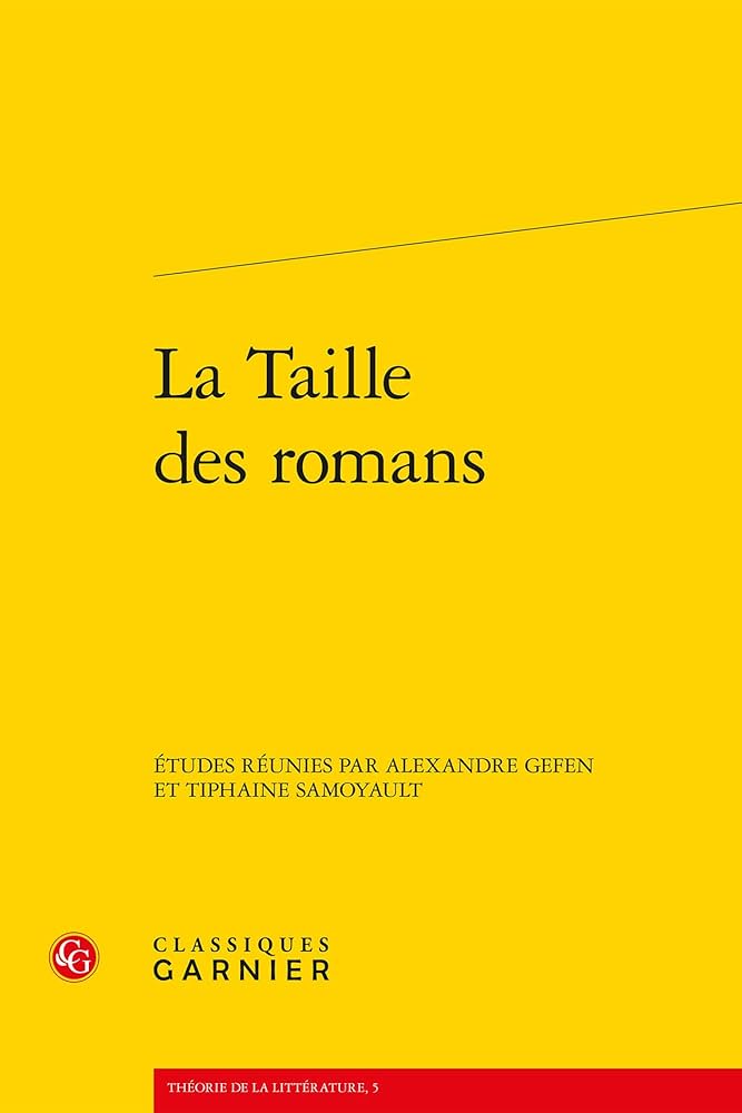 La Taille des romans